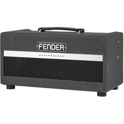 Fender Bassbreaker 15 Amplifier Head 120V, Gray Tweed image 8