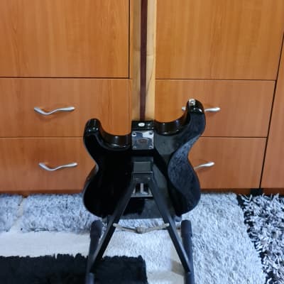 Partscaster Stratocaster style 1980s - Black image 3