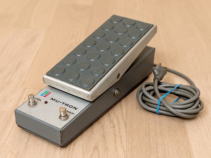 1970s Mu-Tron C-200 Volume/Wah Vintage Guitar Effects Pedal