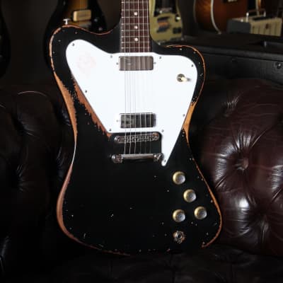 Gibson Firebird non reverse 2015  - Ebony heavy relic for sale