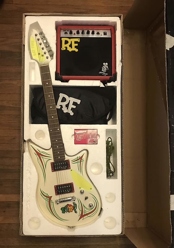 Lace Big Daddy Ed Roth “Rat Fink” Guitar Rat Pack with | Reverb