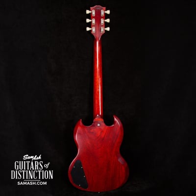 Gibson 60TH ANNIVERSARY1961LES PAUL SG STANDARD REISSUE VOS ELECTRIC GUITAR-CHERRY RED (FEB24) image 4