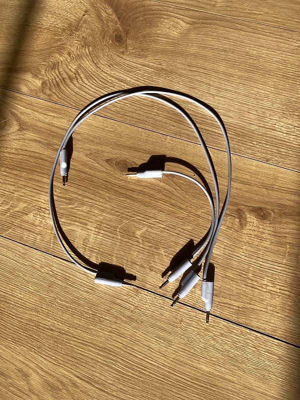 Modular Addict Eurorack Stacking Patch Cables Assorted (3 Reverb