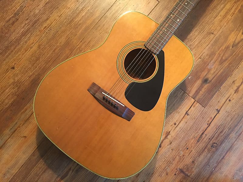 Yamaha FG 160 Acoustic Guitar Vintage 70s Taiwan | Reverb The