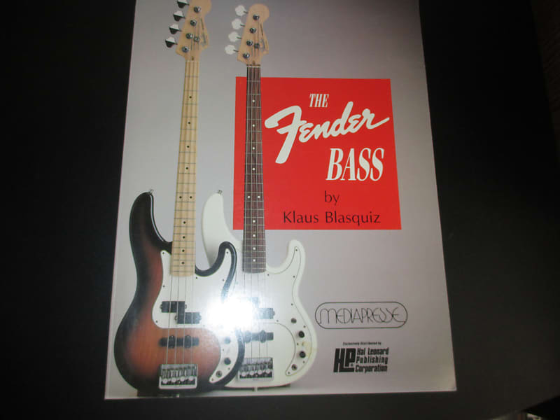 Fender- The Fender Bass Book 1990-New'Old Stock'