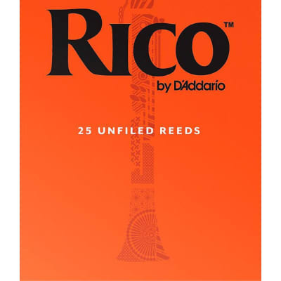 Rico Bb Clarinet Reeds, Box of 25 image 1