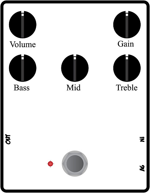 Vintage激似 Marshall The GuvNor Clone Vintage 1989 Marshall Guv'nor distortion pedal (Made in