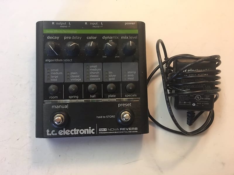 TC Electronic NR-1 Nova Reverb Programmable Digital Rare Guitar