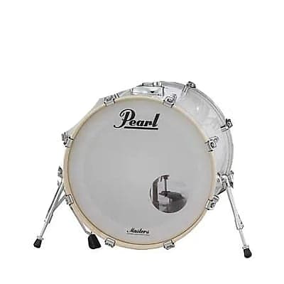 EXX2018B/C33 Pearl Export 20x18 Bass Drum PURE WHITE image 1