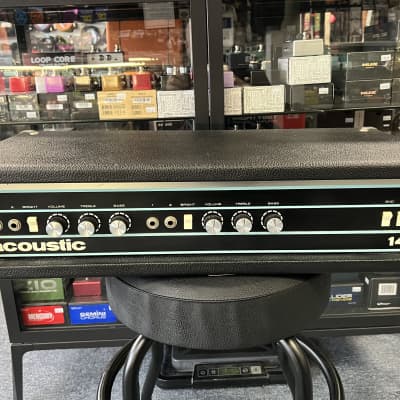Acoustic  Model 140 Solid State Bass amplifier head 1972-1976 - w/original cover image 1