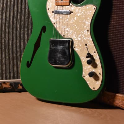 Fender Telecaster Thinline 1969 - Kelly Green for sale
