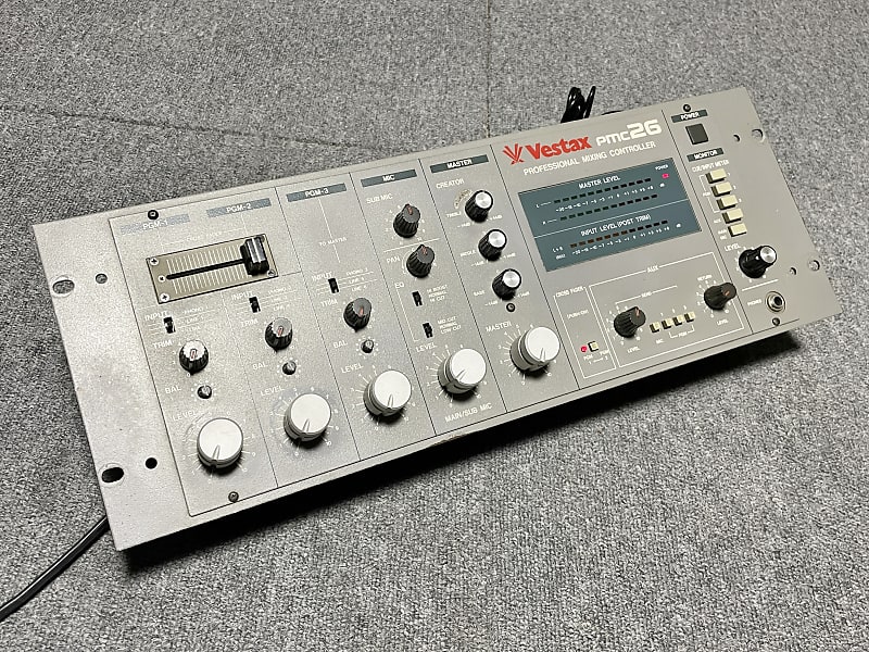 VESTAX pmc26 ベスタクスロータリーミキサー Yahoo!オークション - Vestax pmc26 ビンテージ ロータリー