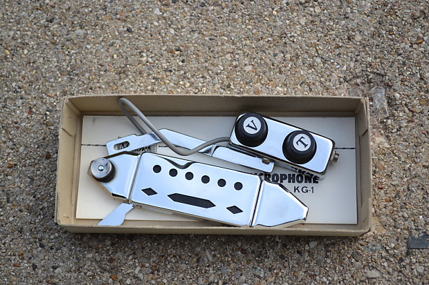 Vintage acoustic store guitar pickup