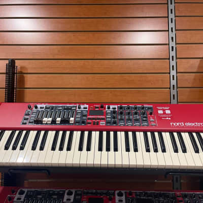 Nord Electro 6D SW61 Semi-Weighted 61-Key Digital Piano - Red image 1