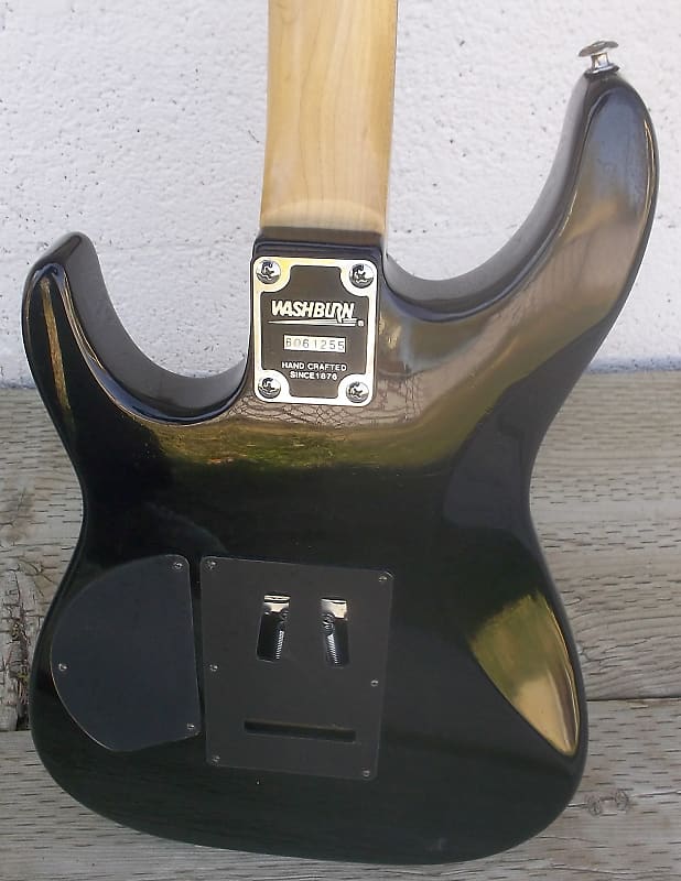 Washburn MG-340 1990s Black | Reverb Washburn MG-340 1990s Black | Reverb