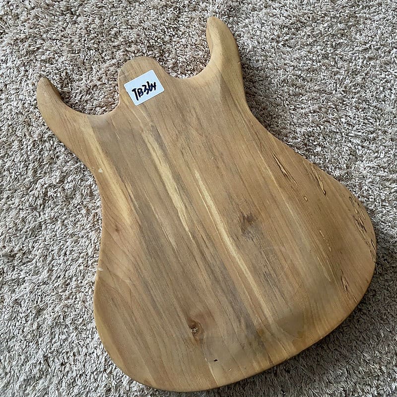 Unfinished Alder Wood Guitar Custom Body DIY Project Reverb