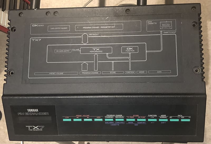 Yamaha TX7 FM Synthesizer image 1