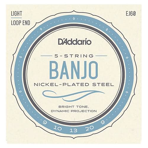 D'Addario Banjo Strings - Light image 1