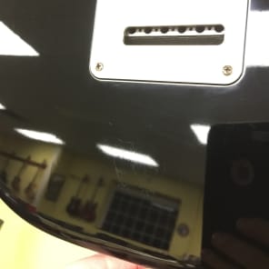 1989 Fender Stratocaster Plus Electric Guitar Black Strat Gold Lace Sensor image 23