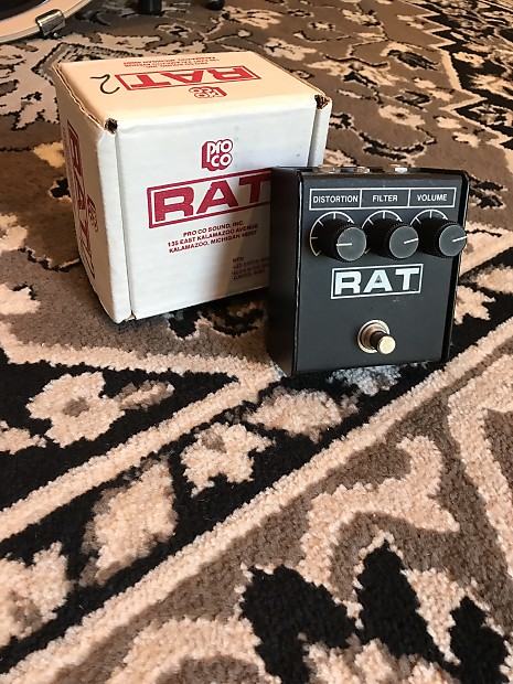 ProCo Rat 2 Flat Enclosure w/Box, Late 90s - Used