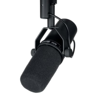 Shure SM7B Cardioid Dynamic Microphone 2001 - Present - Black