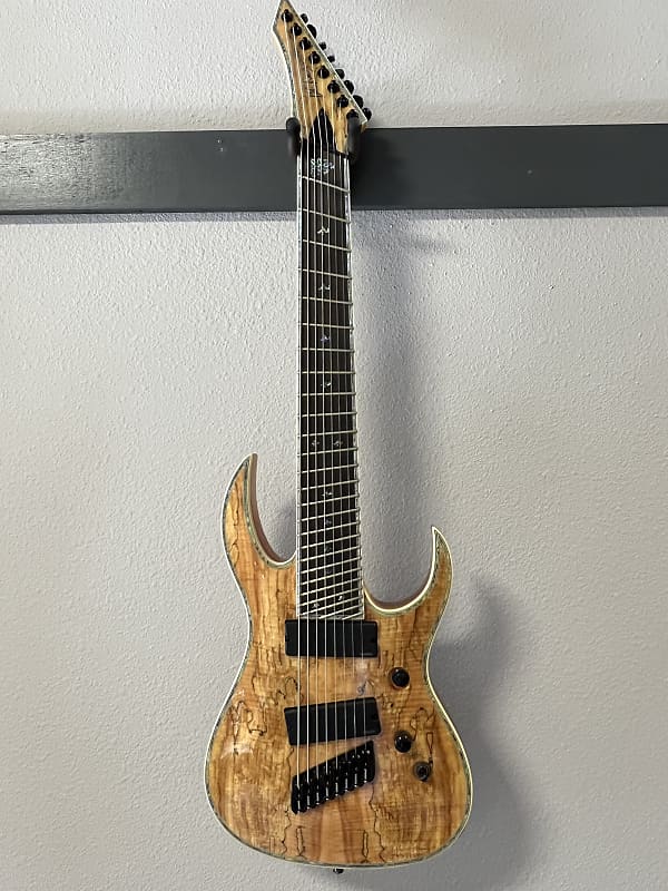 B.C. Rich Shredzilla Extreme 8 Exotic Electric Guitar, Spalted Maple, BRAND NEW!!! With BC Rich Gig! image 1