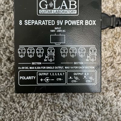 G-Lab 8 Separated 9V Power Box PB-1 ギター G-Lab 8 Separated