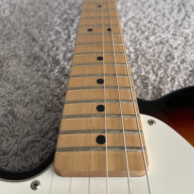 Fender Standard Telecaster 2007 Sunburst MIM Lefty Left-Handed Maple Neck Guitar image 7