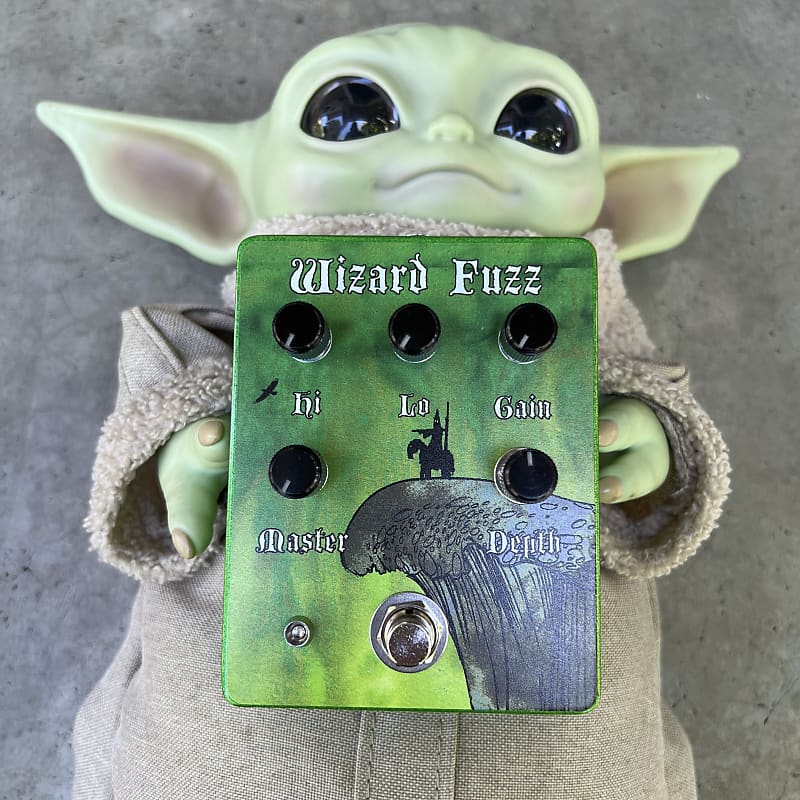 Magic Pedals Wizard Fuzz 2022 Sparkle Green Reverb