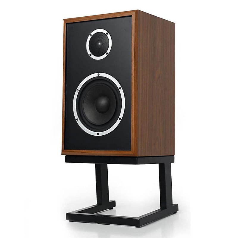 KLH: Model Three Passive Speaker - Single / Stand Included Single Speaker / Walnut  			