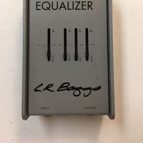 L.R. Baggs Pre Amp Equalizer EQ Rare Vintage Acoustic Guitar