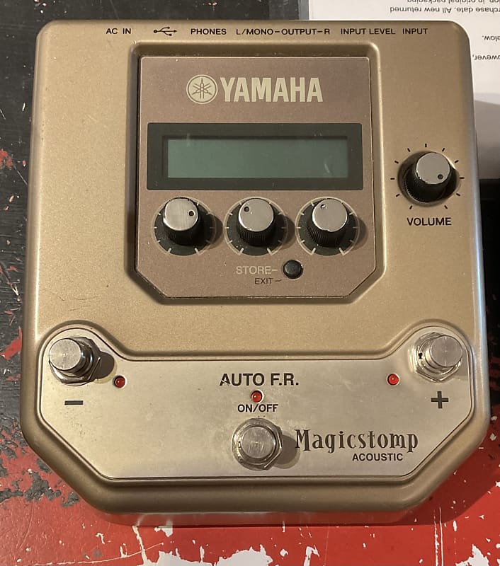 Yamaha MagicStomp Acoustic Stereo Multi-Effect Pedal