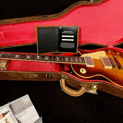 Gibson Les Paul Custom Shop 1959 Standard Reissue 2022 Sunrise Teaburst image 12