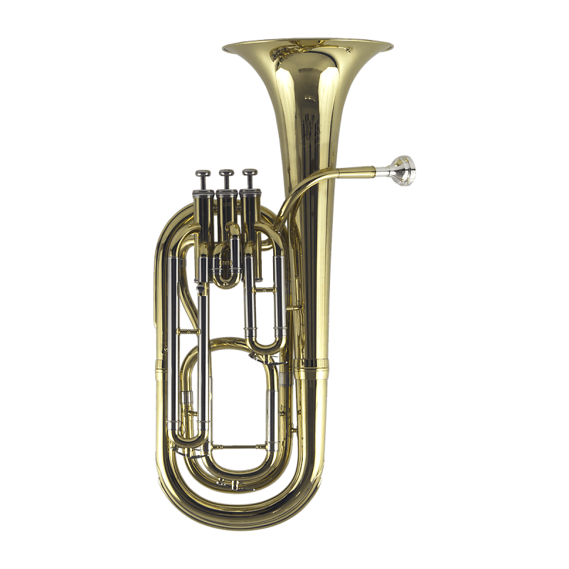 John Packer JP173 Key of Bb Baritone Horn w/Sturdy Case, Mouthpiece & Ultra  Pure Valve Oil