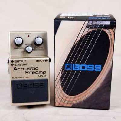 Boss AD 2 Pré-ampli guitare électro-acoustique – diapasonmusic