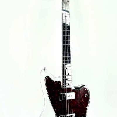 Electrical Guitar Company Series 5 2022 Acrylic / Clear & Polished, Tortoise, Chrome image 5