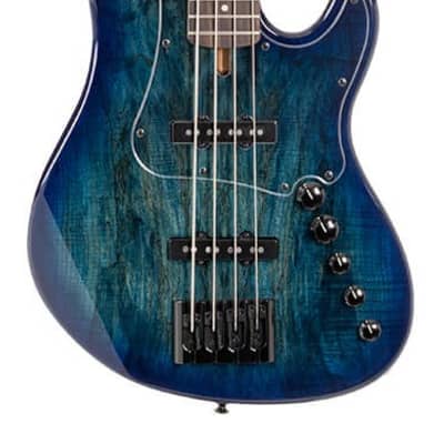 Cort GB-Fusion 4 Blue Burst w/Gigbag (B Stock) image 1