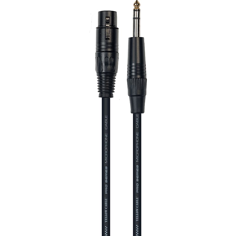 YELLOW CABLE M10JS Câble Microphone Jack mâle symétrique Reverb