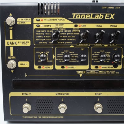 Vox ToneLab EX With Adapter Guitar Multi Effects Pedal 013224 image 2
