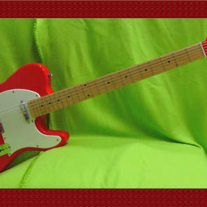 Custom Tele-Style Electric 6-String Baritone Guitar image 1