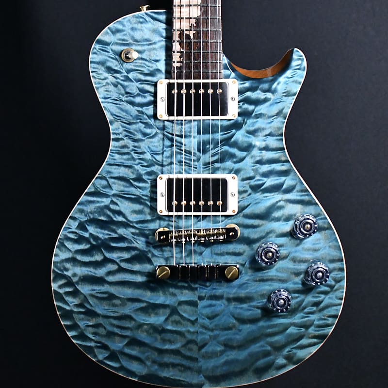 PRS Paul Reed Smith Private Stock #9600 Singlecut McCarty 594 Semi-Hollow Blue Crab Blue Lighthouse Exclusive image 1