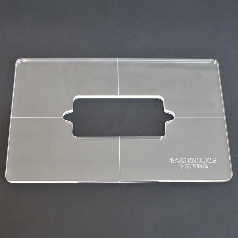 Pickup Routing Template - Bare Knuckle Pickups (7 String) | Reverb