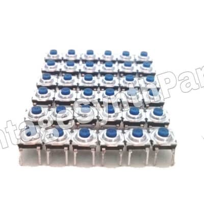 Full set of 36 pushbuttons tact switches for ENSONIQ EPS, EPS-16 OR PLUS