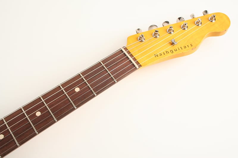Nash Guitars T-63 Burgundy Mist Lollartron Neck | Reverb Nash Guitars T-63 Burgundy Mist Lollartron Neck | Reverb