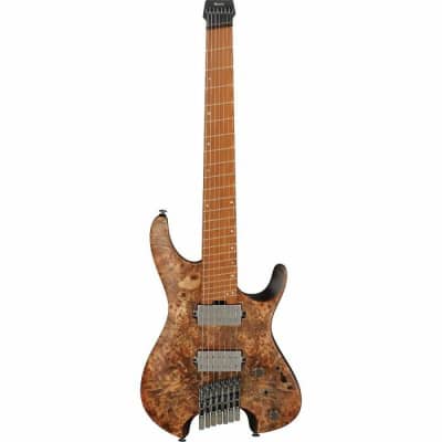 Ibanez QX527PB - 7-String Electric Guitar - Headless - Antique Brown Stained image 2