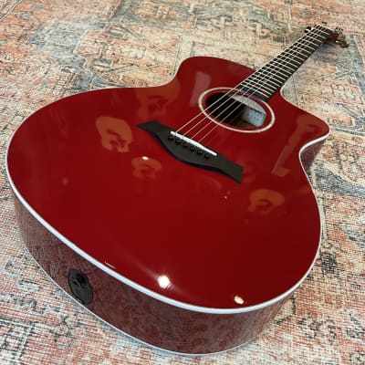 Taylor 214ce-RED DLX with ES2 Electronics 2020 - Present - Red image 2