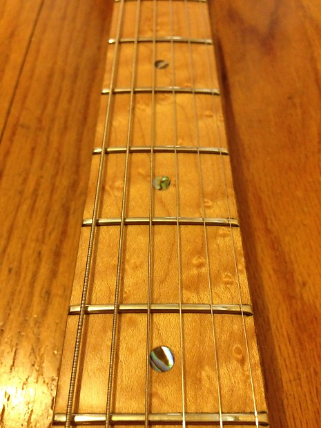 Birdseye maple shop telecaster neck