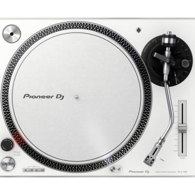 Pioneer DJ PLX-500-White Direct drive turntable with 2yr Extended