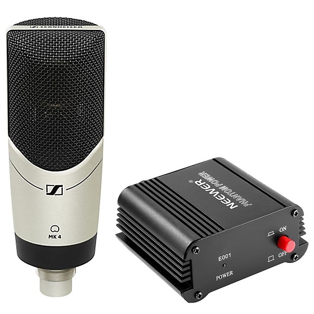 Sennheiser MK4 Condenser Vocal Microphone w 48V Phantom Power