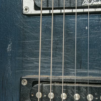 BC Rich - Platinum Series Bich - Solid Body HH Electric Guitar, Dark Blue Burst - x0926 - USED image 22